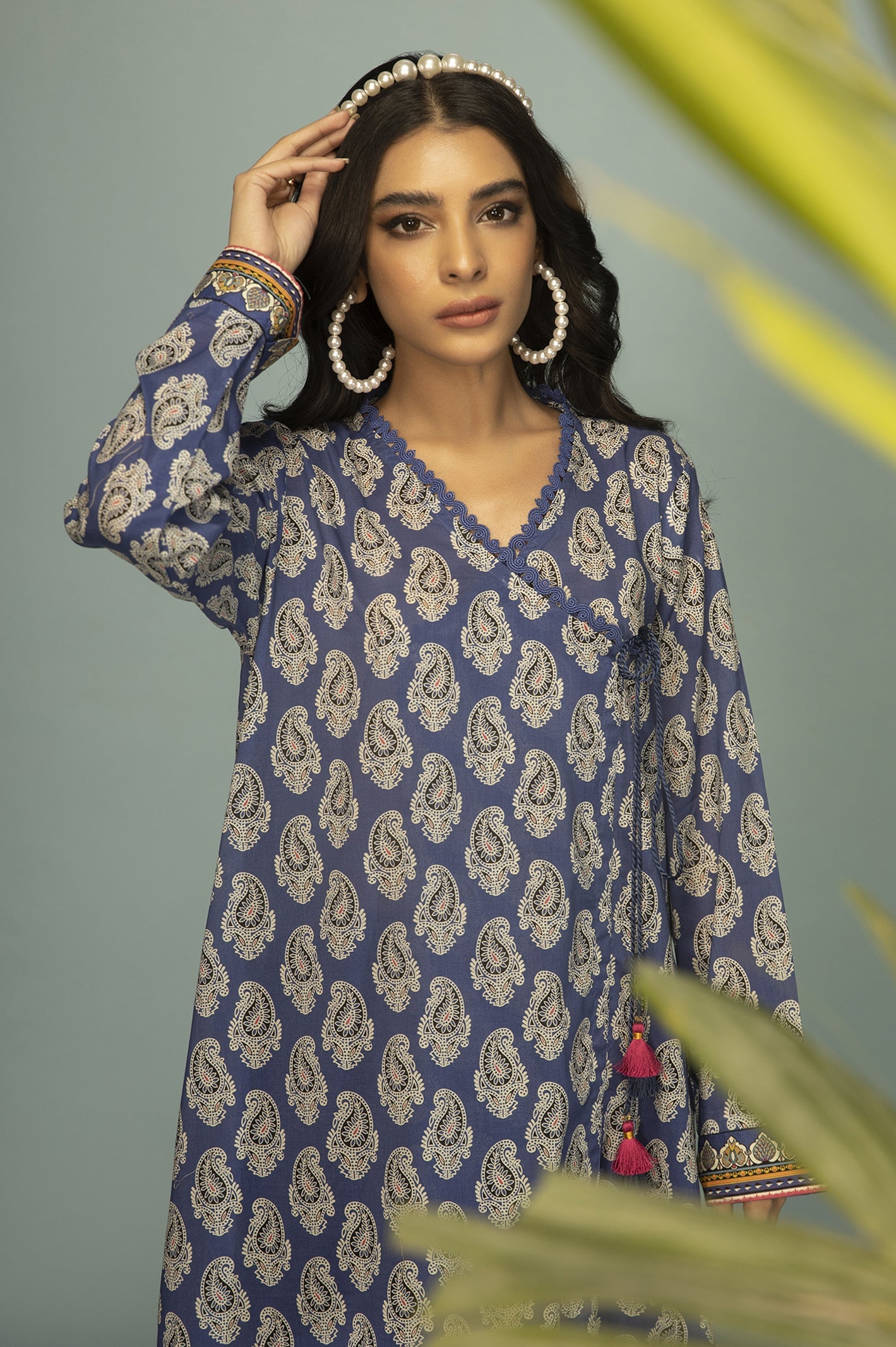 Unstitched 1 Piece Lawn Printed Shirt - Diners
