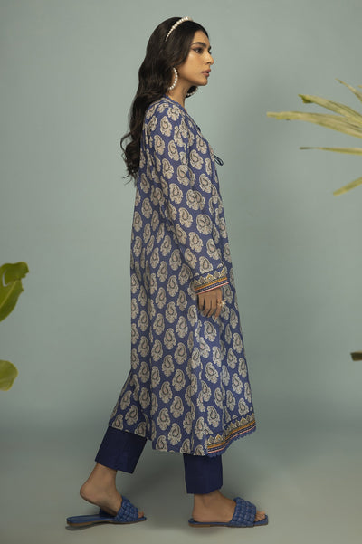 Unstitched 1 Piece Lawn Printed Shirt - Diners