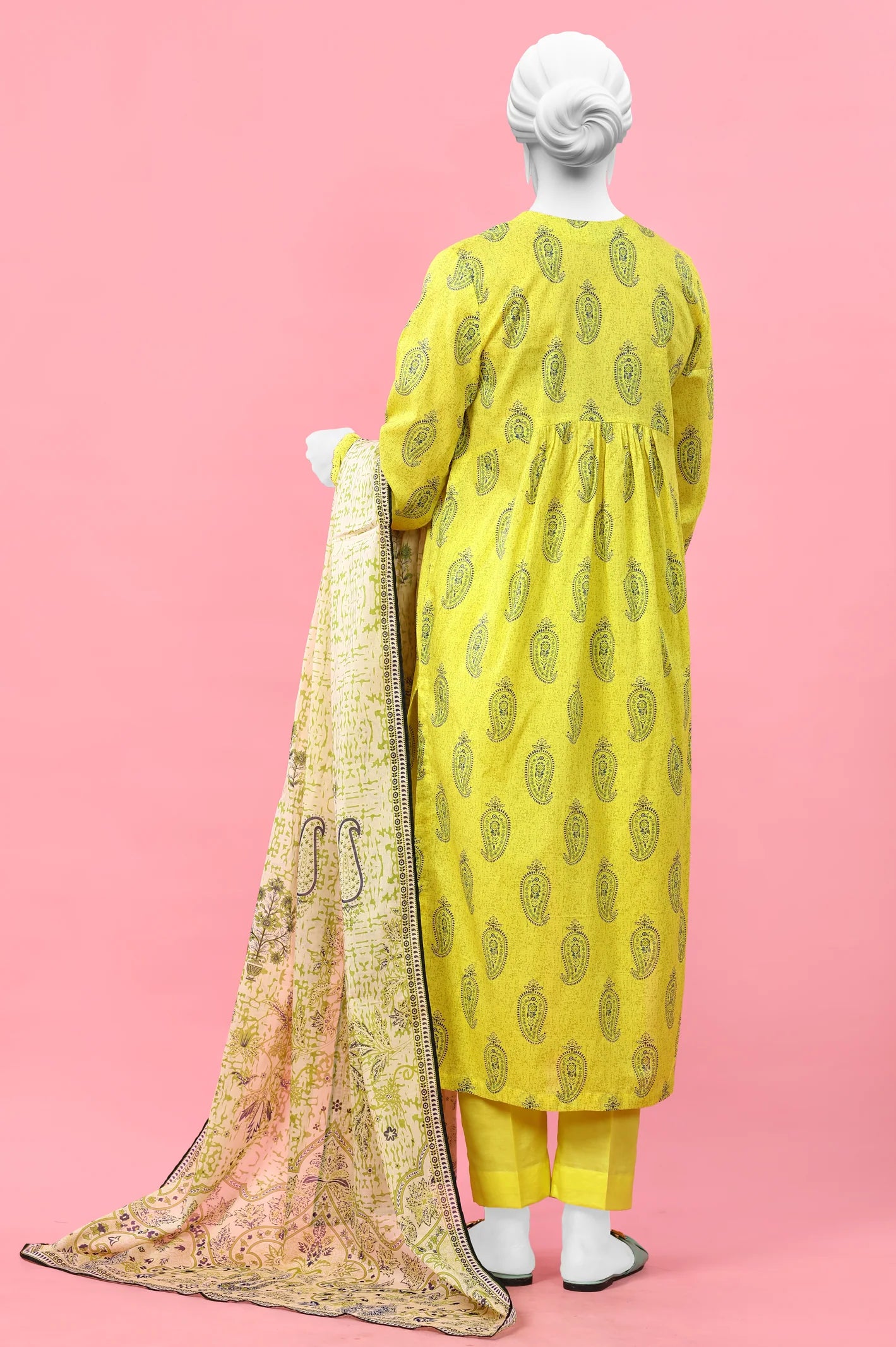 3PC Unstitched Lawn Printed Suit From Diners