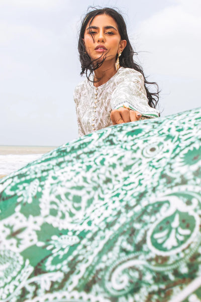 3PC Unstitched Cambric Printed Suit From Diners