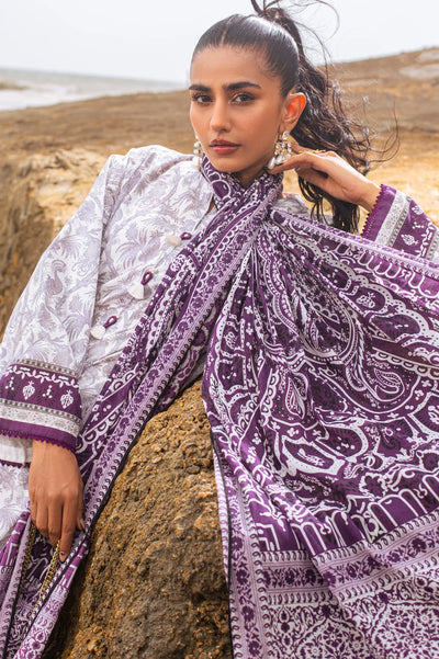 3PC Unstitched Cambric Printed Suit From Diners