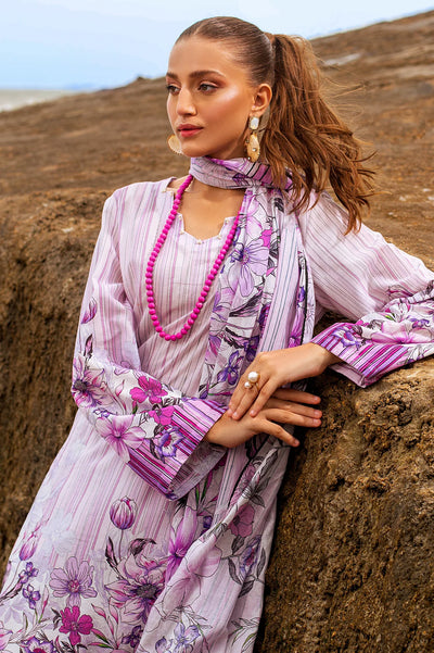 3PC Unstitched Cambric Printed Suit From Diners