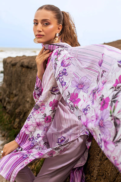 3PC Unstitched Cambric Printed Suit From Diners