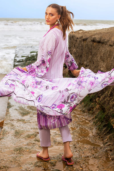 3PC Unstitched Cambric Printed Suit From Diners