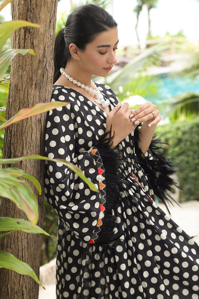 Unstitched 2 Pcs Cambric Printed Shirt & Cotton Dyed Trouser - Diners